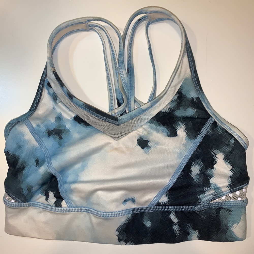 Lululemon printed sports bra (size 4)